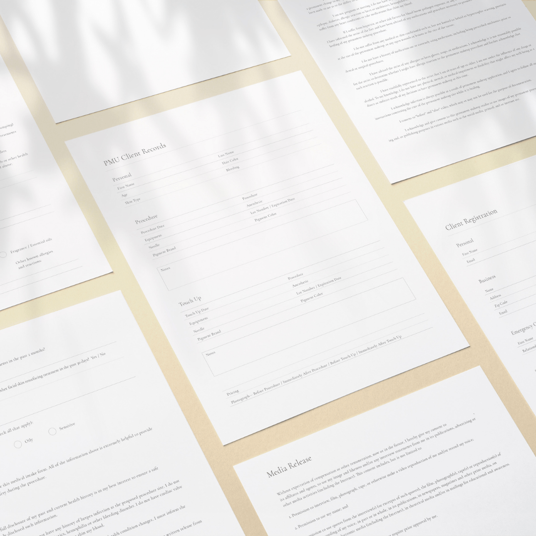 Up Your Business Organization: Completing Client Forms