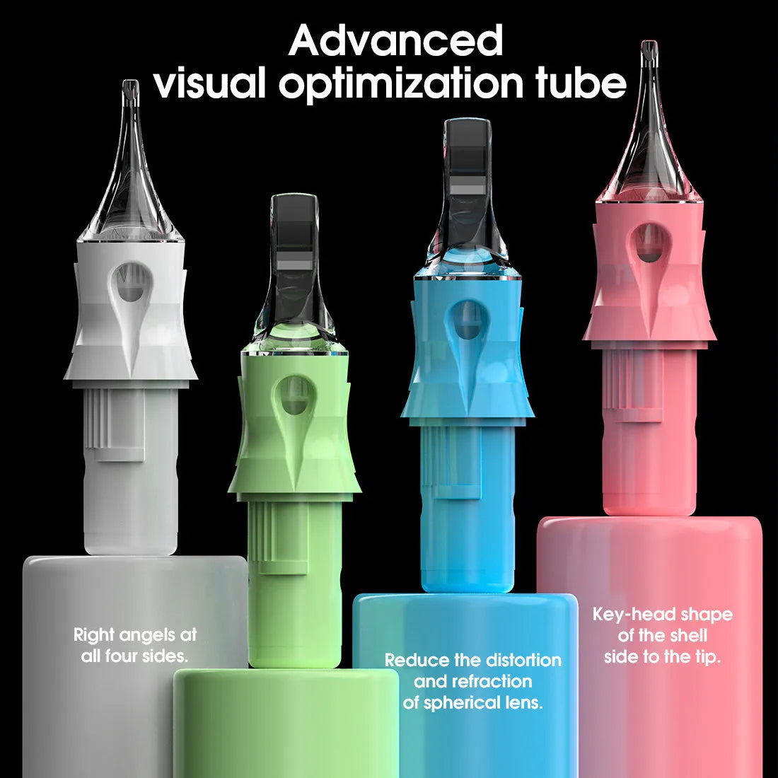 DragonHawkLabs Tattoo & PMU Cartridge Needle 0.30mm 7 Round Magnum 1007RM - - Dragonhawk - HighbrowLab