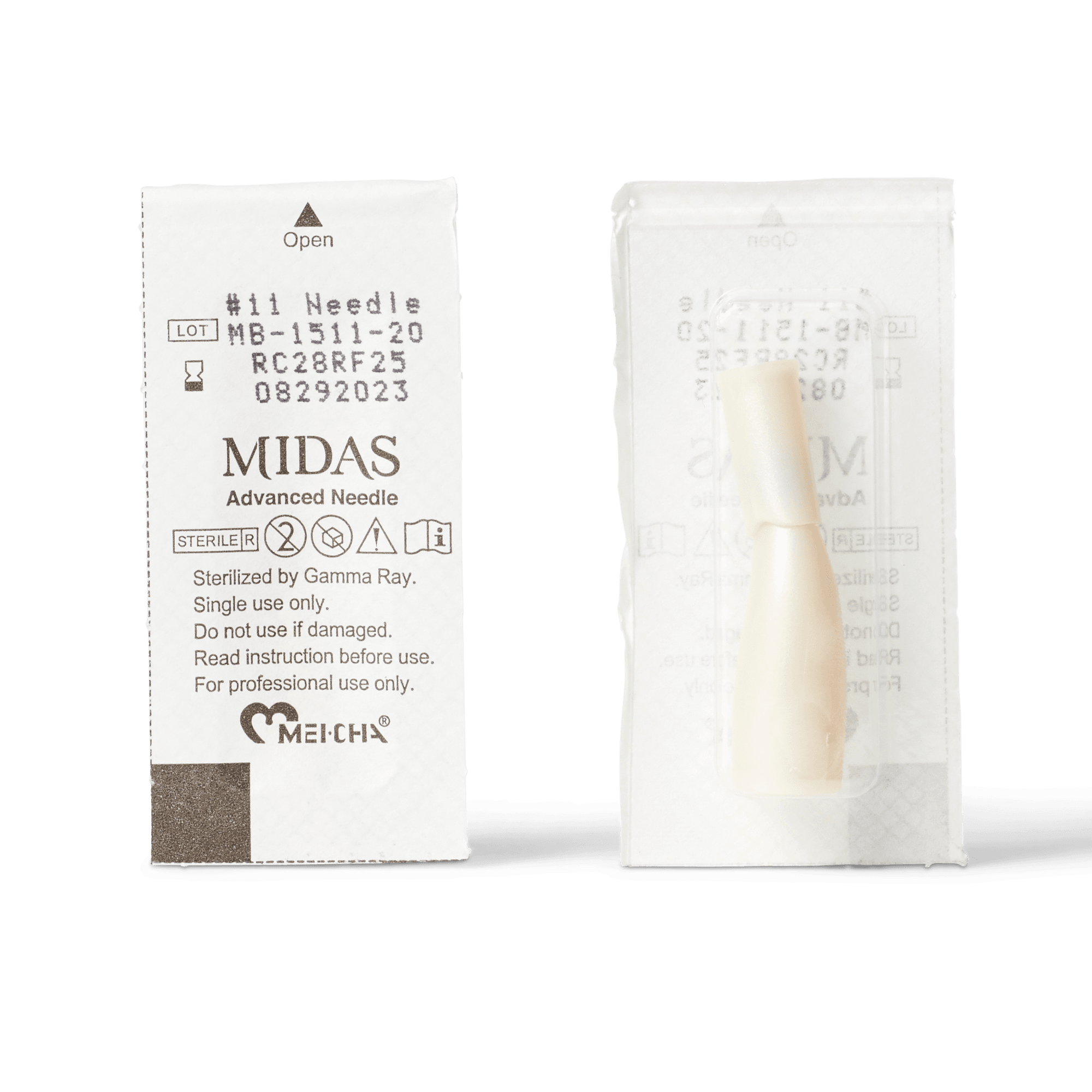 MIDAS #11 Slope Microblading Needle - MICROBLADING - - MEI-CHA